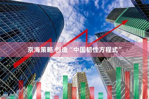 京海策略 创造“中国韧性方程式”